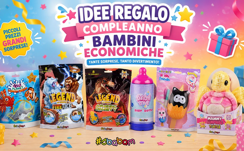 Idee regalo compleanno bambini economiche