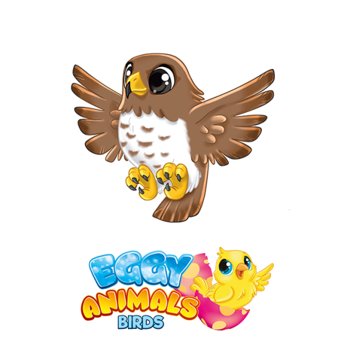 Eggy Animals Birds: Falco