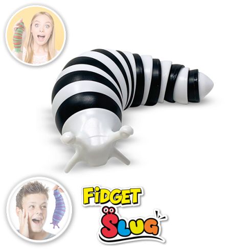 Fidget Slug: Black-White