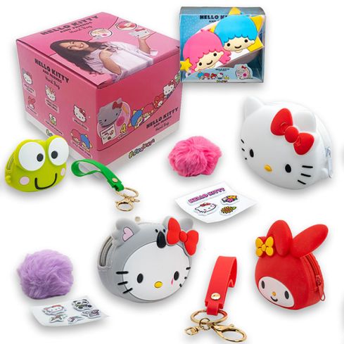 Hello Kitty Hand Bag: Funny Box con 2 personaggi differenti