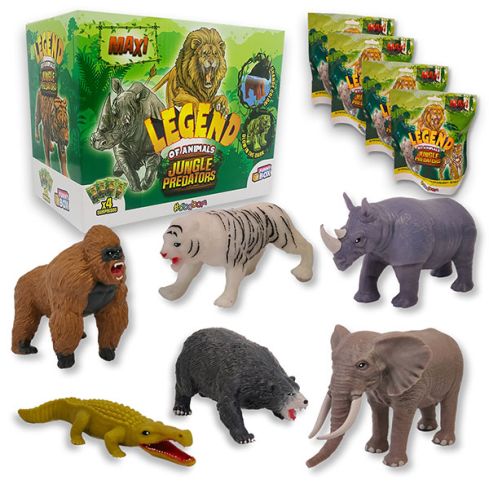 Jungle Predators: Funny Box con 4 soggetti diversi