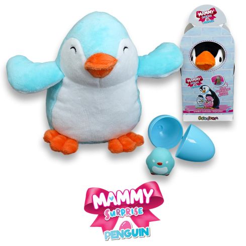 Mammy Surprise Penguin colore Sky - Scopri quanti cuccioli nasceranno
