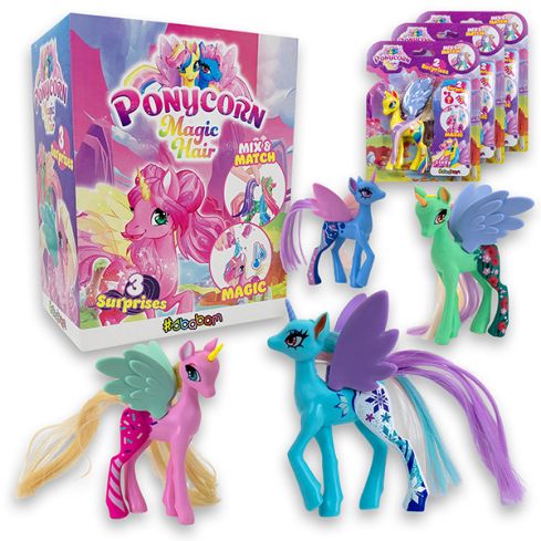Ponycorn Magic Hair: Funny Box con  3 soggetti diversi