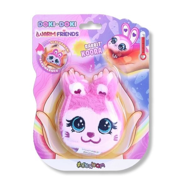 Doki Doki Warm Friends | Peluche Scaldamani | Panda Pammy