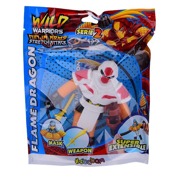 Wild Warriors Ninja Arms Stretch Attack | Funny Box | Bustine