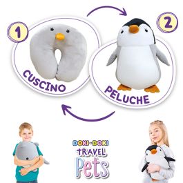 Sbabam Travel Pets, Cuscino da Viaggio Bambini 2 in 1 a Forma di