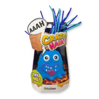 Crazy Hair - Col.Blue - Tiragli i Capelli - Pile Incluse