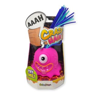 Crazy Hair - Col.Fuxia - Tiragli i Capelli - Pile Incluse