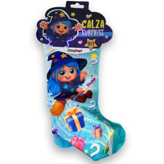 Calza Befana con 2 giochi - versione bambino