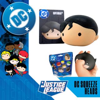 DC Squeeze Heads Superman + special card | Justice League