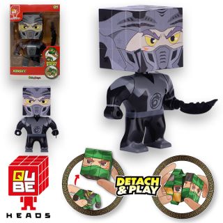 Ninja Cube Heads Kenshy - Testa Rompicapo Staccabile