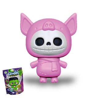 Elastikorps Zombie Peluche Piggybone - 14 cm.